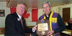 Thumbnail: Russell Ontario Lion Jack McLaren receiving the Melvin Jones Fellow Award