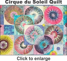 Cirque du Soleil (66" x 77"))